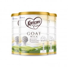 【新西兰直邮包邮】Karicare 可瑞康 婴幼儿羊奶粉1段 900克x3罐/箱（0-6个月）【收件人身份证必须上传】【新疆、西藏、内蒙古、青海、宁夏、海南、甘肃，需加收运费】